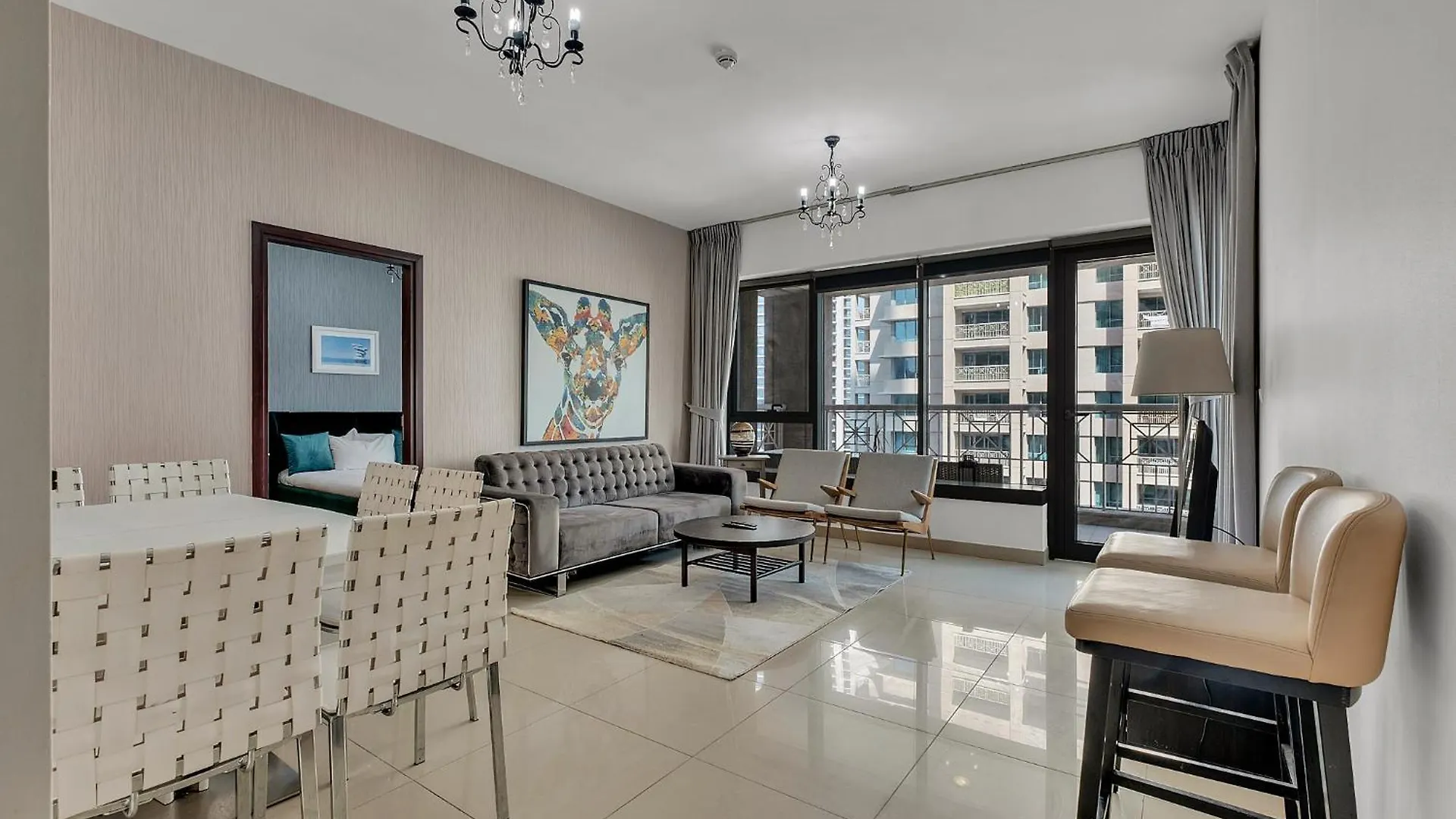 Bellavista 1 Bedroom Full Burj Khalifa View 29 Boulevard Downtown Dubai location